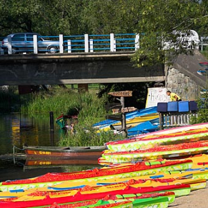 Warm-Maz, Ukta. Wypozyczalnia kajakow nad Krutynia.